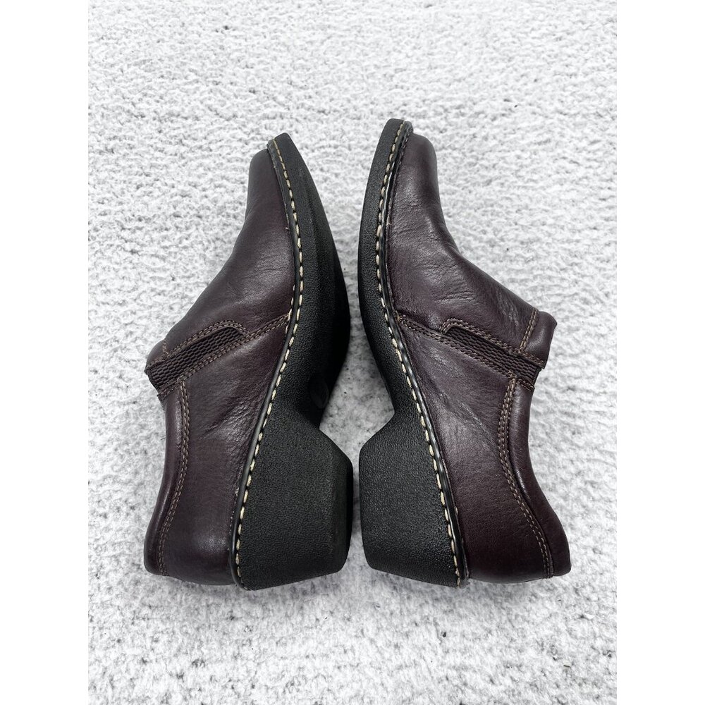 Women's Eastland Amore Brown Slip On Mule Shoes Size 10 M - Picture 7 of 10